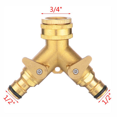 10 tipo srieginė žalvario sodo žarnos čiaupo jungtis Sodo vandens vamzdis Greitos jungtys Laistymo laistymo įrankiai Mayitr