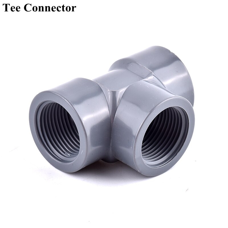 1 buc. 1/2" 3/4" 1" Conector de țeavă din PVC cu filet femel Fitinguri de udare pentru grădină Sistem de irigare Adaptor de îmbinare a tubului de apă pentru acvariu