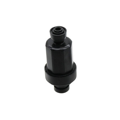 1 db rozsdamentes acél 120 mesh szűrő 6 mm-es interfész 1/4" gyorscsatlakozó mikroszűrő kerti csúszózár vízszűrő tisztító elülső