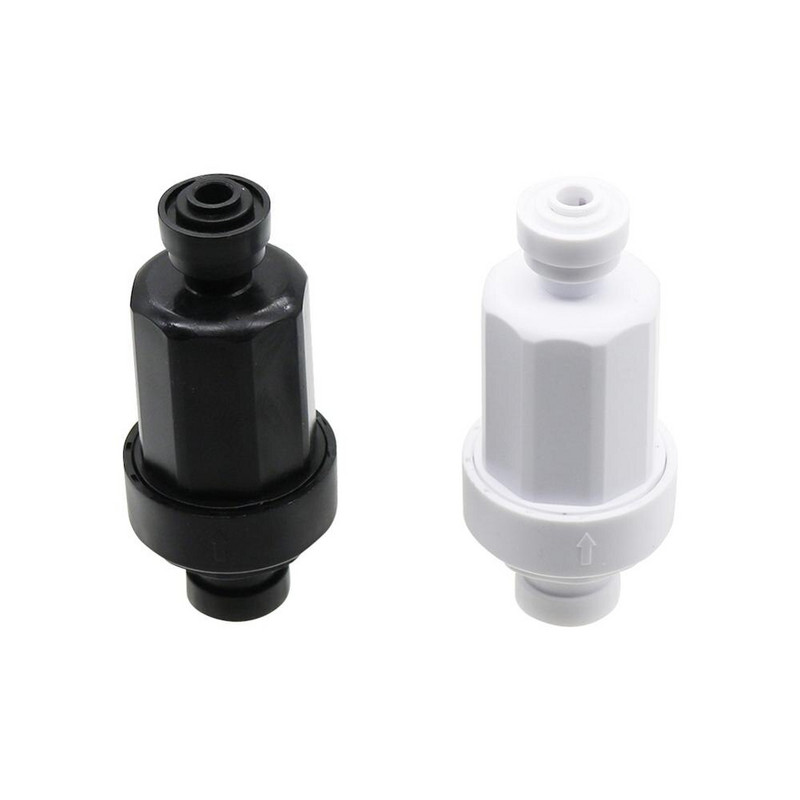 1 db rozsdamentes acél 120 mesh szűrő 6 mm-es interfész 1/4" gyorscsatlakozó mikroszűrő kerti csúszózár vízszűrő tisztító elülső