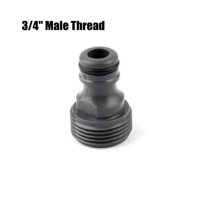 1db Kiváló minőségű 1/2" 3/4" ABS műanyag kerti víztömlő gyorscsatlakozók csaptelep gyors öntözés autómosó cső csőszerelvények