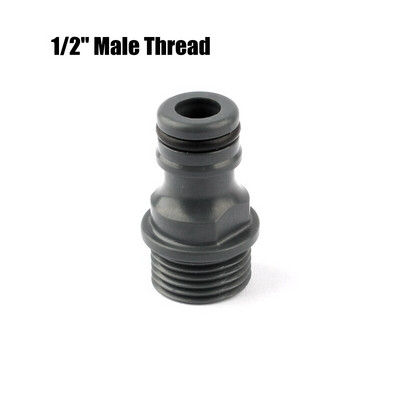 1db Kiváló minőségű 1/2" 3/4" ABS műanyag kerti víztömlő gyorscsatlakozók csaptelep gyors öntözés autómosó cső csőszerelvények