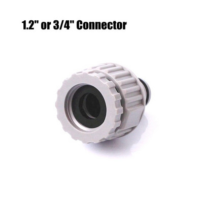 1db Kiváló minőségű 1/2" 3/4" ABS műanyag kerti víztömlő gyorscsatlakozók csaptelep gyors öntözés autómosó cső csőszerelvények