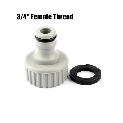 1db Kiváló minőségű 1/2" 3/4" ABS műanyag kerti víztömlő gyorscsatlakozók csaptelep gyors öntözés autómosó cső csőszerelvények