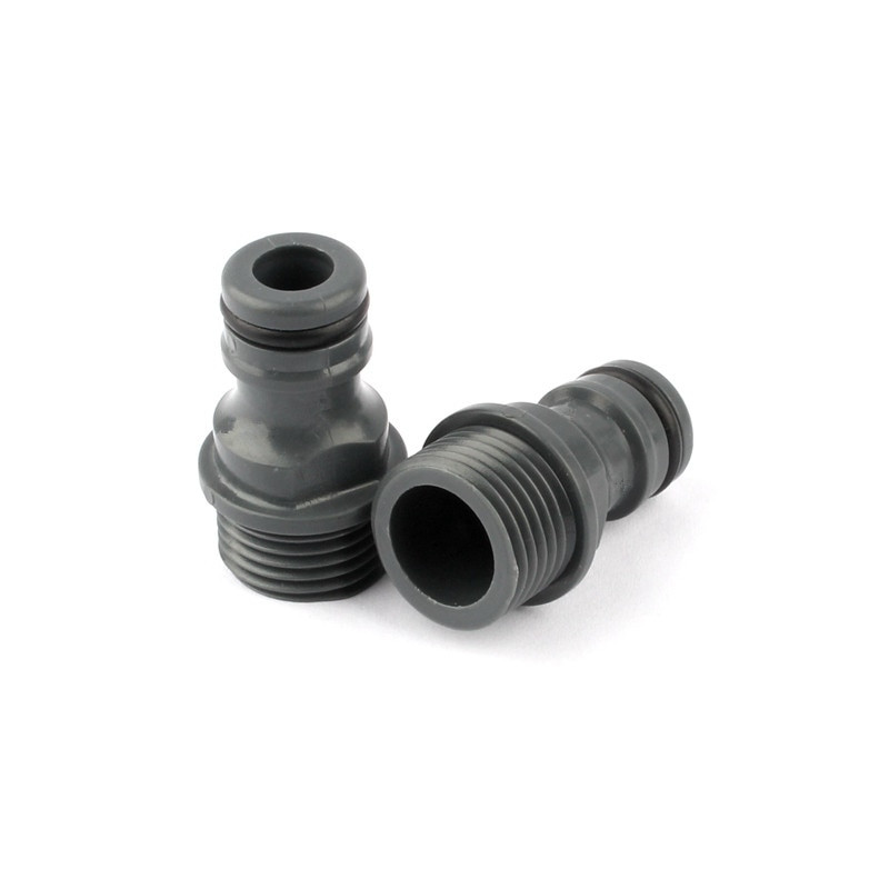 1db Kiváló minőségű 1/2" 3/4" ABS műanyag kerti víztömlő gyorscsatlakozók csaptelep gyors öntözés autómosó cső csőszerelvények