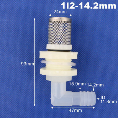 1 bucată din oțel inoxidabil 20 mm pentru rezervor de pește de acvariu îmbinări cote pentru rezervor de apă conectori de drenaj îmbinarea furtunului de irigare a grădinii
