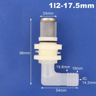 1 bucată din oțel inoxidabil 20 mm pentru rezervor de pește de acvariu îmbinări cote pentru rezervor de apă conectori de drenaj îmbinarea furtunului de irigare a grădinii