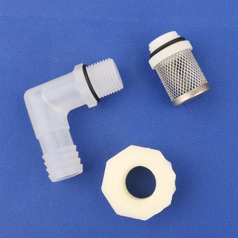 1 bucată din oțel inoxidabil 20 mm pentru rezervor de pește de acvariu îmbinări cote pentru rezervor de apă conectori de drenaj îmbinarea furtunului de irigare a grădinii