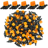 10-30 DB 6 mm - 1/4 hüvelykes mini szelep kerti 4/7 mm-es tömlő szöges vízáramlás kapcsoló vezérlőszelep csepegtető öntözés csepegtető csatlakozó