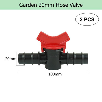 10-30 DB 6 mm - 1/4 hüvelykes mini szelep kerti 4/7 mm-es tömlő szöges vízáramlás kapcsoló vezérlőszelep csepegtető öntözés csepegtető csatlakozó