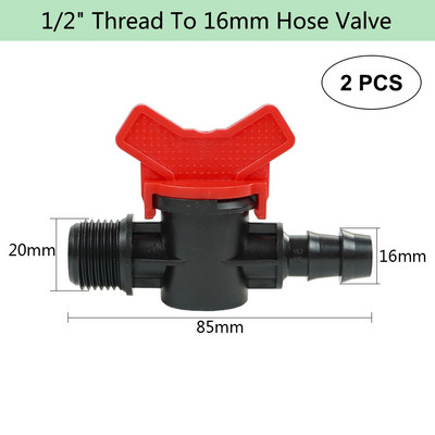 10-30 DB 6 mm - 1/4 hüvelykes mini szelep kerti 4/7 mm-es tömlő szöges vízáramlás kapcsoló vezérlőszelep csepegtető öntözés csepegtető csatlakozó