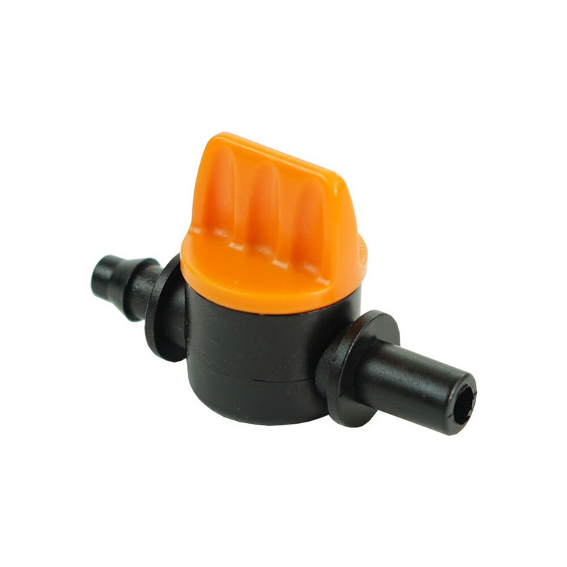 10-30 DB 6 mm - 1/4 hüvelykes mini szelep kerti 4/7 mm-es tömlő szöges vízáramlás kapcsoló vezérlőszelep csepegtető öntözés csepegtető csatlakozó