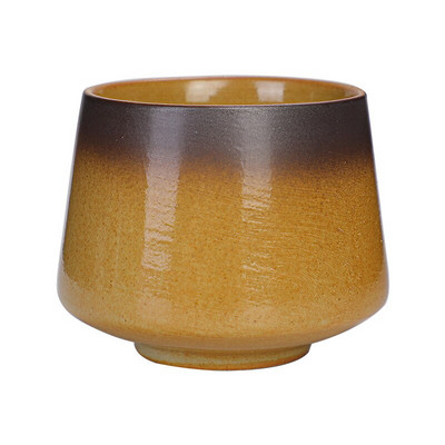 200 ml japán stílusú kávéscsésze kerámia kézzel készített Temmoku máz porcelán bögre mester szertartásos csészék Teaház Étterem edények