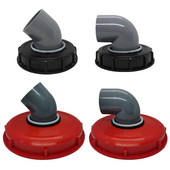 IBC Poklopac za tonsku bačvu s najlonskim filtrom s ventilacijskim plastičnim poklopcem za tonsku bačvu Poklopac poklopca za odzračivanje