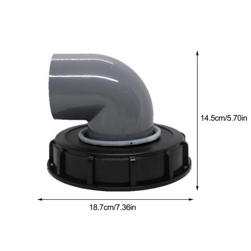 IBC Poklopac za tonsku bačvu s najlonskim filtrom s ventilacijskim plastičnim poklopcem za tonsku bačvu Poklopac poklopca za odzračivanje