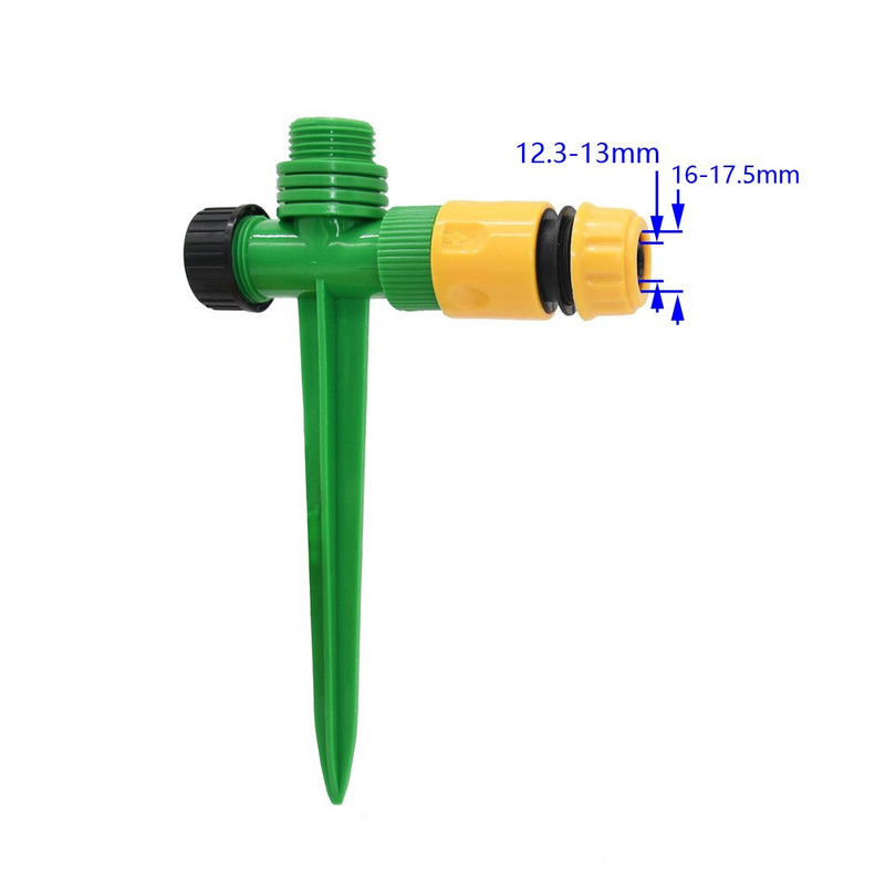 Nő 1/2 3/4 dugós sprinkler támasztó fúvóka tartó műanyag tüskés gyorscsatlakozóval 1/2 3/4 tömlővel 1 db