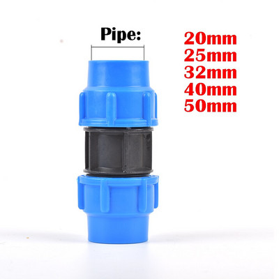 20/25/32/40/50 mm PVC PE toru kraanivee jaotur plastklapi ühendus aiatalu kastmisveetoru vooliku ühendustarvikud
