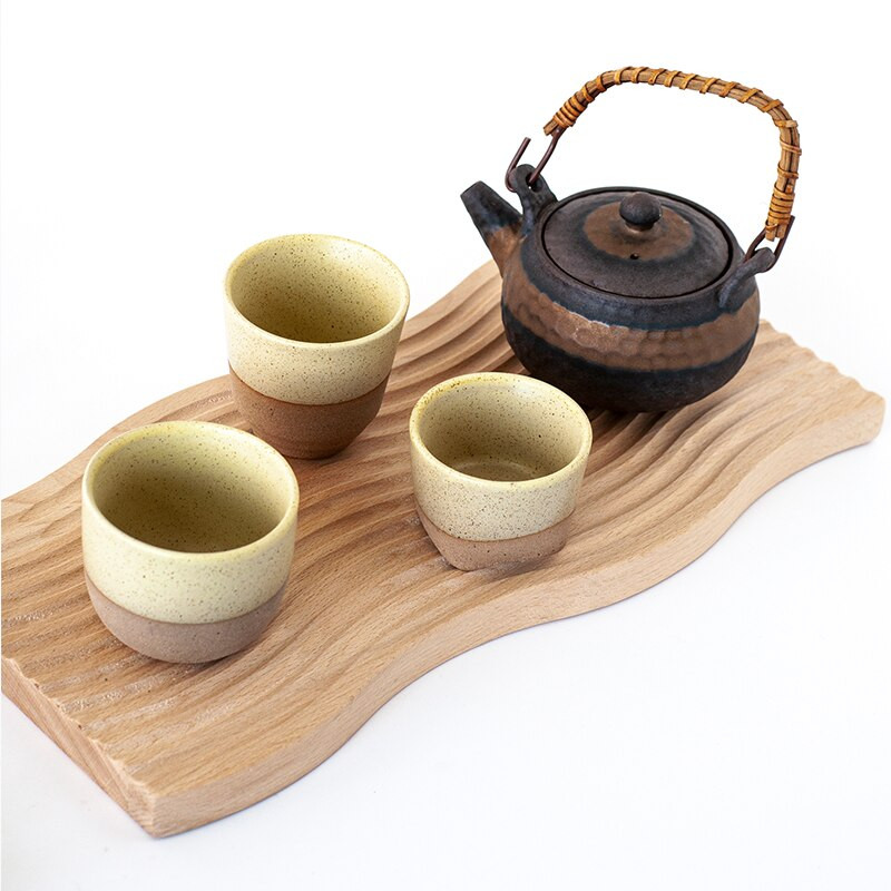 Ceașcă de ceai din ceramică 145 ml ceașcă de băutură kung fu Căni de vin în stil japonez ceașcă de cafea espresso Ceramică ceașcă de ceai set de căni de ceai Căni de ceai
