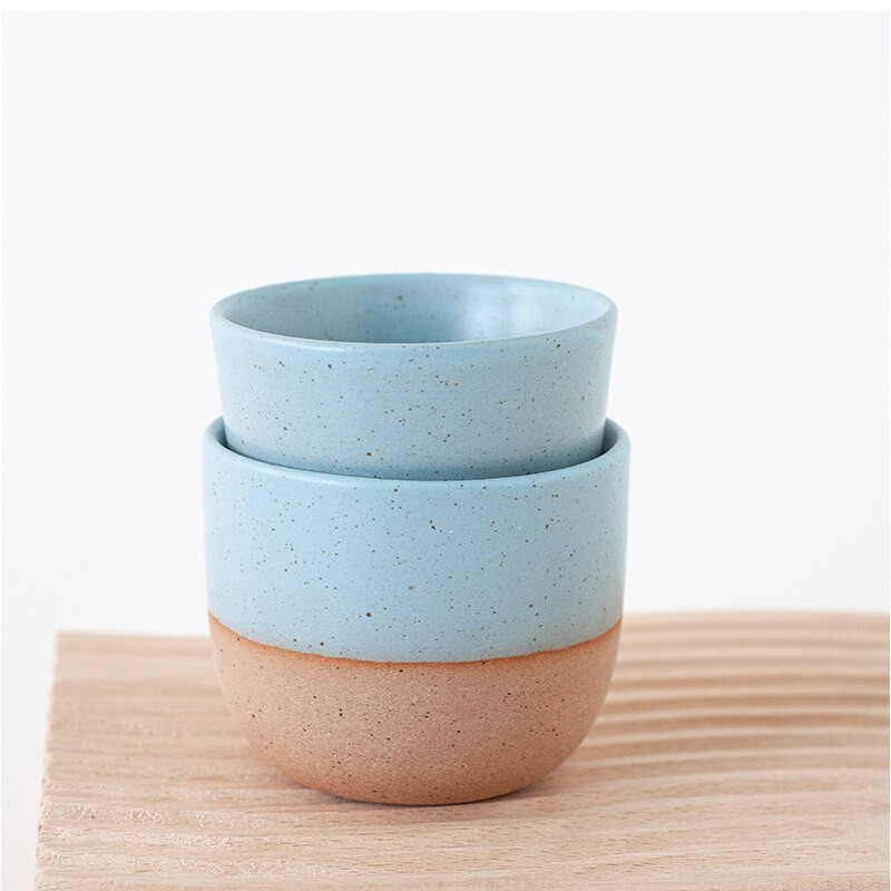 Ceașcă de ceai din ceramică 145 ml ceașcă de băutură kung fu Căni de vin în stil japonez ceașcă de cafea espresso Ceramică ceașcă de ceai set de căni de ceai Căni de ceai