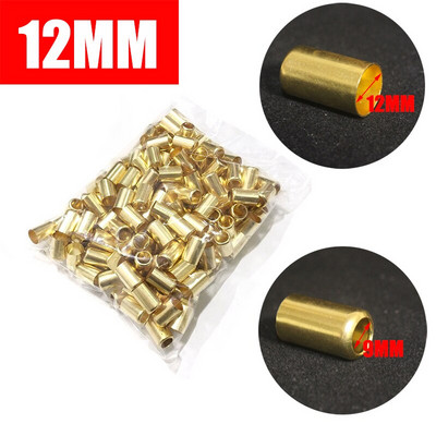 50 db-os csomag sárgaréz préselt hüvelyek permetező tömlő gumicső érvég Réz cső kipufogó csatlakozó 11,5 mm - 16 mm csőcsatlakozó