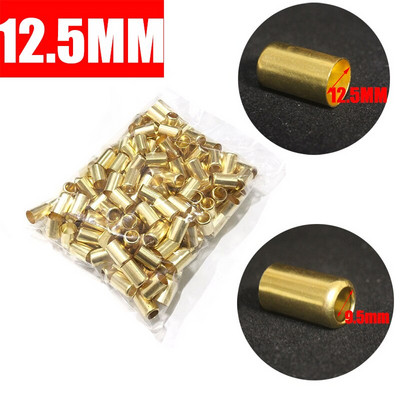 50 db-os csomag sárgaréz préselt hüvelyek permetező tömlő gumicső érvég Réz cső kipufogó csatlakozó 11,5 mm - 16 mm csőcsatlakozó