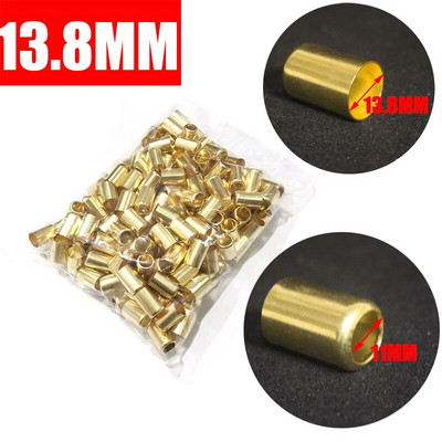 50 db-os csomag sárgaréz préselt hüvelyek permetező tömlő gumicső érvég Réz cső kipufogó csatlakozó 11,5 mm - 16 mm csőcsatlakozó