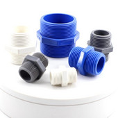 5db PVC csőcsatlakozó 1/2" 3/4" 1" Apa menetes PVC csőcsatlakozó Kerti öntözőcső idomok Vízellátó csövek csatlakozásai