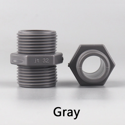 5db PVC csőcsatlakozó 1/2" 3/4" 1" Apa menetes PVC csőcsatlakozó Kerti öntözőcső idomok Vízellátó csövek csatlakozásai