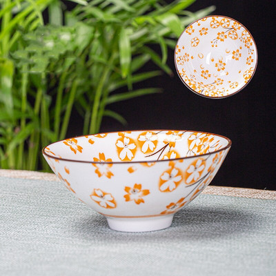 6 db/tétel Kézzel festett kék-fehér porcelán teáscsésze kínai butik kerámia teástál utazási hordozható teáscsésze otthoni teáskészlet