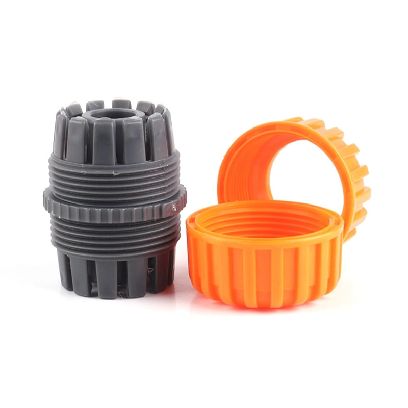 1db 1/2"-1" műanyag réz víztömlő gyorscsatlakozó autómosó cső gyorscsatlakozások kerti öntöző öntözőcső tartozékok