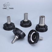 IBC tartályadapter csatlakozó 2" durva menet 3/4" 1" 1,5" 2" rozsdamentes acél tömlő csaptelep szelep szerelvények