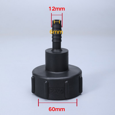 IBC tartályadapter csatlakozó 2" durva menet 3/4" 1" 1,5" 2" rozsdamentes acél tömlő csaptelep szelep szerelvények
