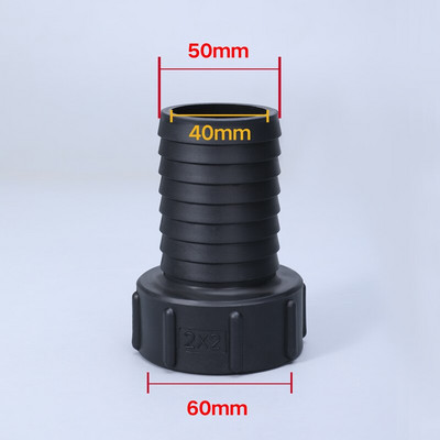 IBC tartályadapter csatlakozó 2" durva menet 3/4" 1" 1,5" 2" rozsdamentes acél tömlő csaptelep szelep szerelvények