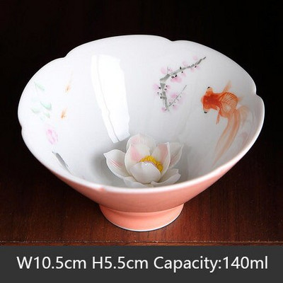 140 ml Creative Chinese Tea Ceremony Teaware Italware Office Master Cup Kínai teáscsészék Ajándékok