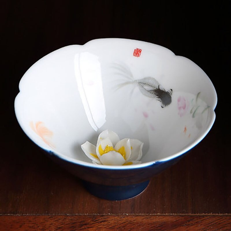 140 ml Creative Chinese Tea Ceremony Teaware Italware Office Master Cup Kínai teáscsészék Ajándékok