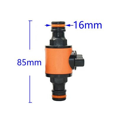Kerti 5/8" mellbimbó gyorscsatlakozó vízszelep Kerti csap autómosó vízpisztoly csatlakozó 3/4" öntözőtömlő szerelvények 1 db