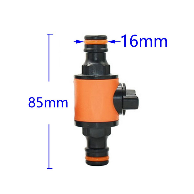 Kerti 5/8" mellbimbó gyorscsatlakozó vízszelep Kerti csap autómosó vízpisztoly csatlakozó 3/4" öntözőtömlő szerelvények 1 db