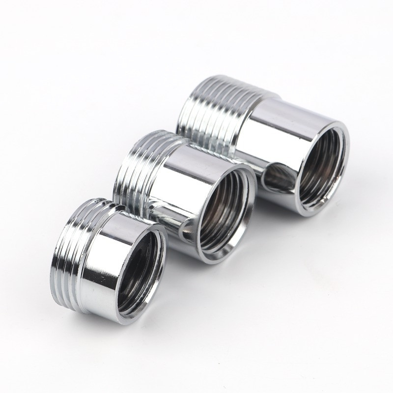 Rozsdamentes acél aljzat 1/2"-tól 3/4"-ig menetcsökkentő csatlakozó csaptelep Adapter Kerti öntözőszerelvények csapcsatlakozó