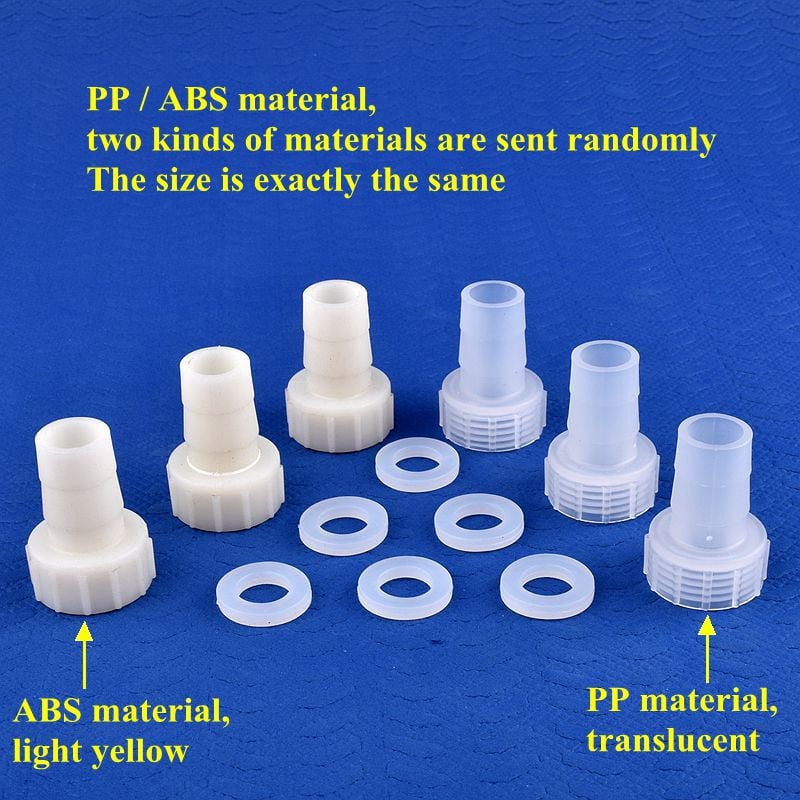 G1/2 Външна резба 4~20mm PP Пагода Конектор Напоителна система Водопроводна тръба Маркуч Съединение Резервоар за аквариум Фитинги за въздушна помпа 5~200 бр.