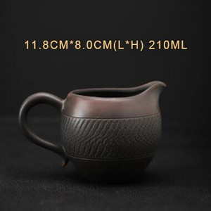 Pinny Purple Pottery Vintage Cha Hai Retro keramika Matine Fair Cup Kinų Kung Fu Gėrimų indai Jump Knife Process Arbatos paslauga