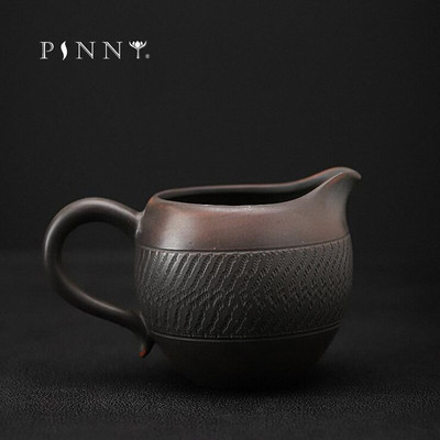 PINNY Purple Pottery Vintage Cha Hai Retro Ceramic Matte Fair Cup Κινέζικο ποτό Kung Fu Jump Knife Process Tea Service