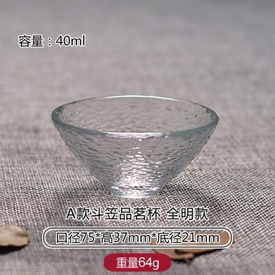 Arany üveg teástál csésze Glod kerettel japán stílusú Hand Hammer Kung Fu tartozékok Zöld Puer teáscsészék teáskészlet