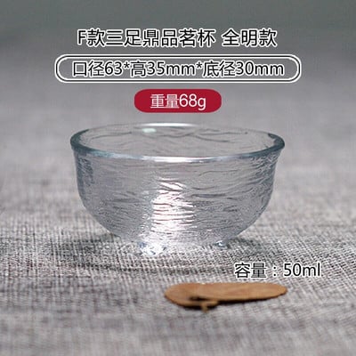 Arany üveg teástál csésze Glod kerettel japán stílusú Hand Hammer Kung Fu tartozékok Zöld Puer teáscsészék teáskészlet