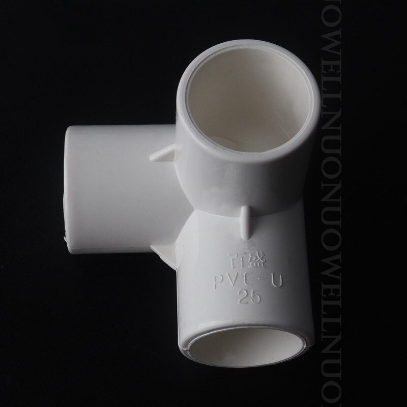 10db PVC csőcsatlakozók kerti öntözőcső adapter 20 25 32mm PVC háromdimenziós pólók beltéri vízellátó csőszerelvények