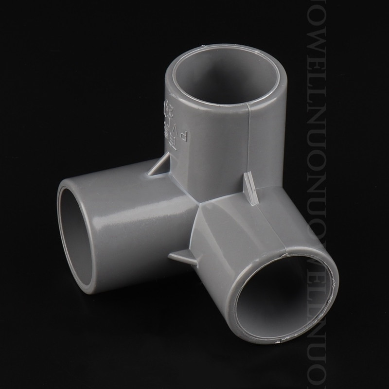 10db PVC csőcsatlakozók kerti öntözőcső adapter 20 25 32mm PVC háromdimenziós pólók beltéri vízellátó csőszerelvények