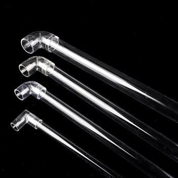 1/2/5/10pcs 90° Acrylic Ebow Connector Διαφανή εξαρτήματα σωλήνων Aquarium Water Tubo Joints Clear Plexiglass Tube Προμηθευτές