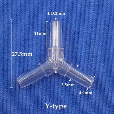 200~5db 5mm-es átlátszó akril oxigéncső csatlakozók akváriumi akvárium légtömlő elosztó könyök póló elosztó csatlakozó