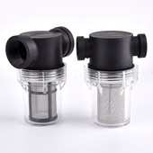 1/2 3/4 1 inch 40 ~ 80 ochiuri filtru ecran Filtru de udare de grădină Filtru de irigare iaz Filtru de irigare pentru acvariu rezervor de pește sitor pompă de apă 1 buc