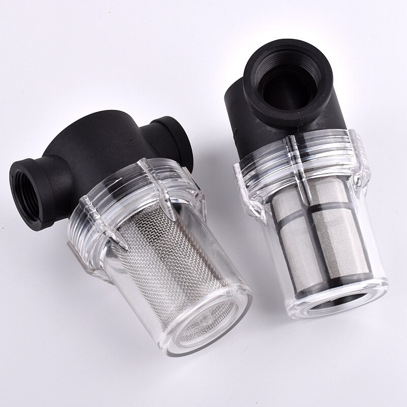 1/2 3/4 1 inch 40 ~ 80 ochiuri filtru ecran Filtru de udare de grădină Filtru de irigare iaz Filtru de irigare pentru acvariu rezervor de pește sitor pompă de apă 1 buc