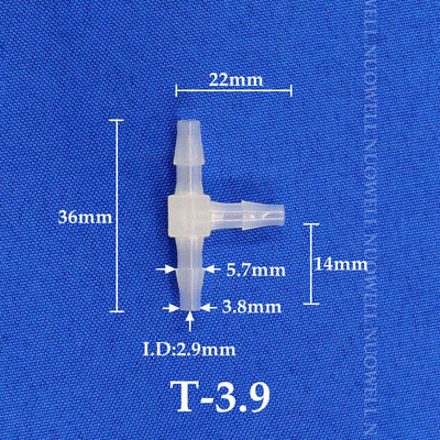 200~5db 1,6-15,8mm PP tömlő póló csatlakozó akváriumi akvárium tömlőszerelvények légszivattyú levegőztető kerti vízcsatlakozók